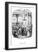Dickens, Sketches by Boz-George Cruikshank-Framed Art Print