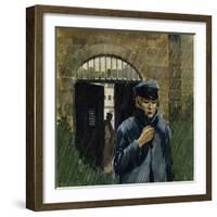 Dickens Was Allowed to Visit His Parents in Debtor's Prison on Sundays-Alberto Salinas-Framed Giclee Print