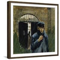 Dickens Was Allowed to Visit His Parents in Debtor's Prison on Sundays-Alberto Salinas-Framed Giclee Print