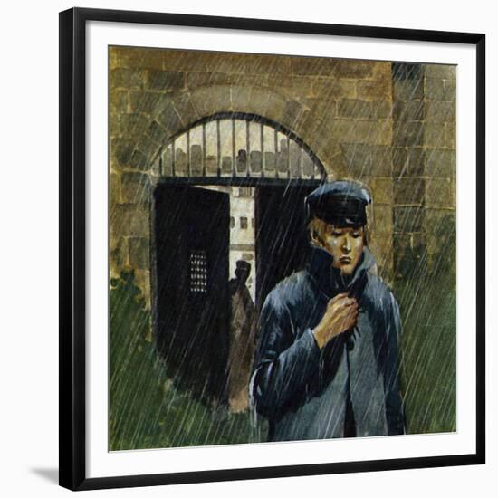 Dickens Was Allowed to Visit His Parents in Debtor's Prison on Sundays-Alberto Salinas-Framed Giclee Print