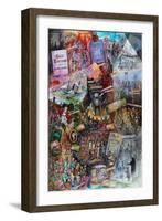 Dickens-Bill Bell-Framed Giclee Print