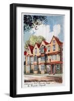 Dickensian Inns, Barnaby Rudge, the Maypole, Chigwell, C1800-1850-null-Framed Giclee Print