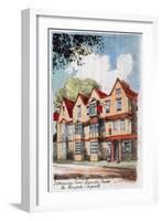 Dickensian Inns, Barnaby Rudge, the Maypole, Chigwell, C1800-1850-null-Framed Giclee Print