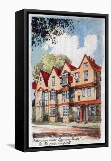 Dickensian Inns, Barnaby Rudge, the Maypole, Chigwell, C1800-1850-null-Framed Stretched Canvas