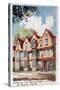 Dickensian Inns, Barnaby Rudge, the Maypole, Chigwell, C1800-1850-null-Stretched Canvas