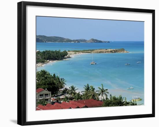 Dickenson Bay, Antigua, Leeward Islands, West Indies, Caribbean, Central America-J Lightfoot-Framed Photographic Print