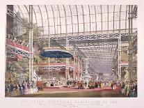 Great Exhibition, Crystal Palace, Hyde Park, London, 1851-Dickinson Brothers & Co-Stretched Canvas