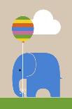 Elephant-Dicky Bird-Giclee Print