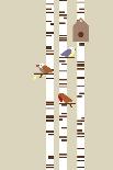 3 Birds-Dicky Bird-Giclee Print