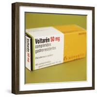 Diclofenac Painkiller Tablets-Cristina-Framed Premium Photographic Print