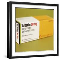 Diclofenac Painkiller Tablets-Cristina-Framed Premium Photographic Print