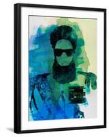 Dictator Watercolor 1-Lora Feldman-Framed Art Print