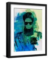 Dictator Watercolor 1-Lora Feldman-Framed Art Print