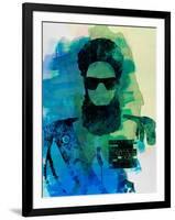 Dictator Watercolor 1-Lora Feldman-Framed Art Print