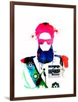 Dictator Watercolor 2-Lora Feldman-Framed Art Print