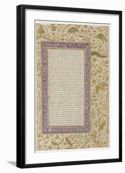 Dictionary Page, C.1607-null-Framed Giclee Print