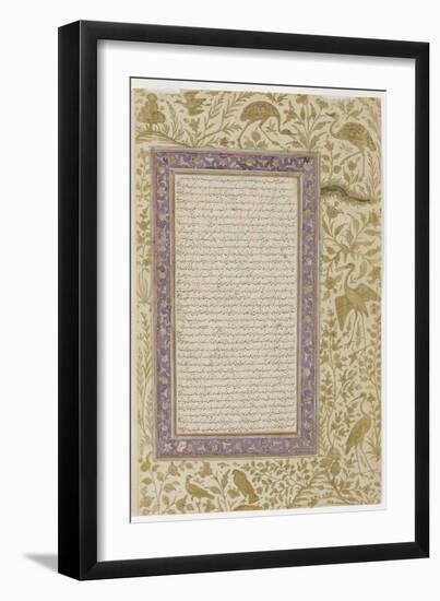 Dictionary Page, C.1607-null-Framed Giclee Print