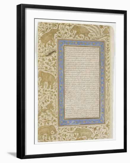 Dictionary Page, C.1607-null-Framed Giclee Print