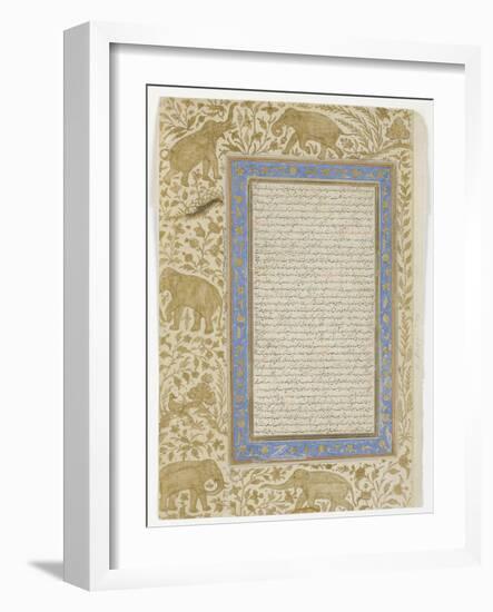 Dictionary Page, C.1607-null-Framed Giclee Print