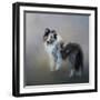 Did You Call Me Blue Merle Shetland Sheepdog-Jai Johnson-Framed Giclee Print