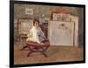 Did You Speak to Me?, C.1897-William Merritt Chase-Framed Giclee Print