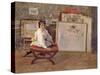 Did You Speak to Me?, C.1897-William Merritt Chase-Stretched Canvas