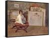 Did You Speak to Me?, C.1897-William Merritt Chase-Framed Stretched Canvas