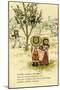 Diddlty diddlty dumpty nursery-Kate Greenaway-Mounted Giclee Print