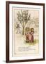 Diddlty Diddlty Dumpty the Cat Ran up the Plum Tree-Kate Greenaway-Framed Art Print