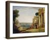 Dido and Aeneas, 1675/1676-Claude Lorraine-Framed Giclee Print