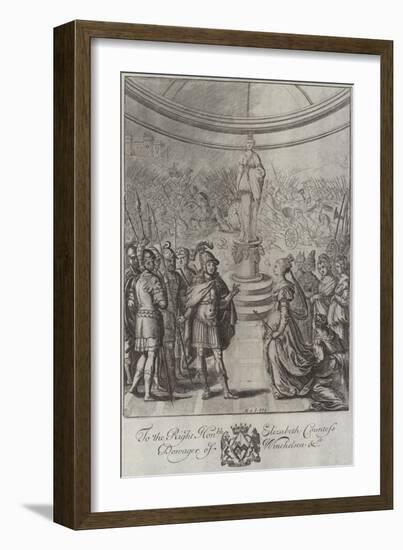 Dido and Aeneas in Carthage-null-Framed Giclee Print