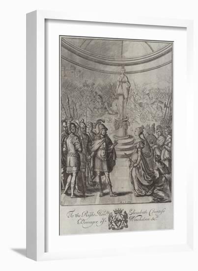 Dido and Aeneas in Carthage-null-Framed Giclee Print