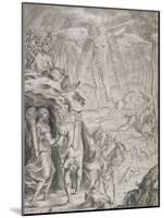 Dido and Aeneas Sheltering in a Cave-Francis Cleyn-Mounted Giclee Print