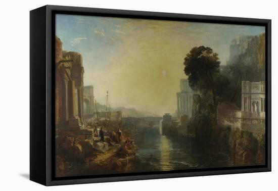 Dido Building Carthage (The Rise of the Carthaginian Empire), 1815-JMW Turner-Framed Stretched Canvas