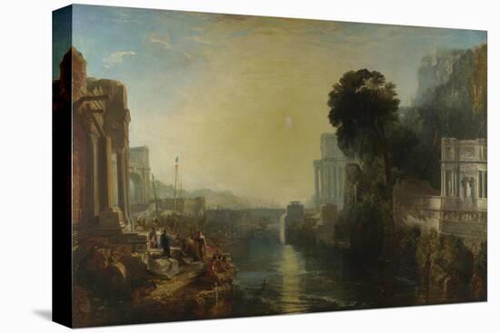 Dido Building Carthage (The Rise of the Carthaginian Empire), 1815-JMW Turner-Stretched Canvas