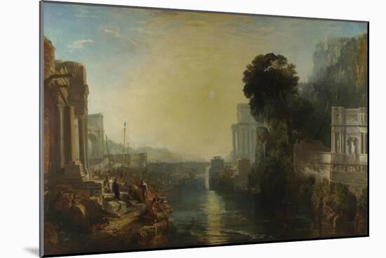 Dido Building Carthage (The Rise of the Carthaginian Empire), 1815-JMW Turner-Mounted Giclee Print