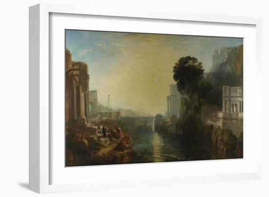Dido Building Carthage (The Rise of the Carthaginian Empire), 1815-JMW Turner-Framed Premium Giclee Print