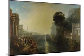 Dido Building Carthage (The Rise of the Carthaginian Empire), 1815-JMW Turner-Mounted Premium Giclee Print