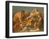 Dido Building Carthage-Giovan Battista Pittoni-Framed Giclee Print