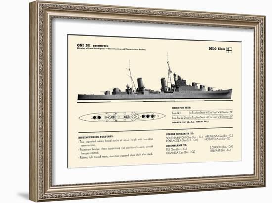 Dido Class-null-Framed Art Print