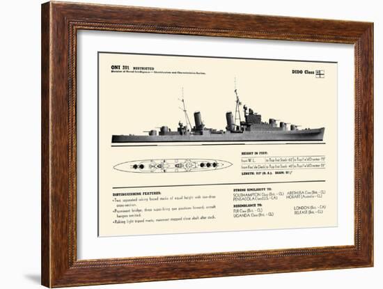 Dido Class-null-Framed Art Print