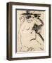 Dido with Hat-Ernst Ludwig Kirchner-Framed Giclee Print