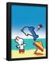 Didou - Louie at the Beach-Yves Got-Framed Poster