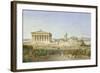 Die Akropolis Von Athen Zur Zeit des Perikles 444 V.Chr, 1851-Ludwig Lange-Framed Giclee Print