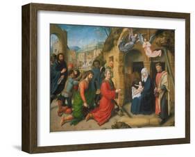 Die Anbetung Der Koenige-Gerard David-Framed Giclee Print