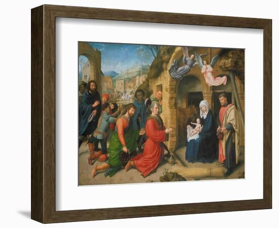 Die Anbetung Der Koenige-Gerard David-Framed Giclee Print