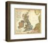Die Britischen Inseln: Volker und Sprachen, c.1847-Heinrich Berghaus-Framed Art Print