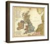 Die Britischen Inseln: Volker und Sprachen, c.1847-Heinrich Berghaus-Framed Art Print