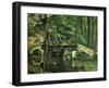 Die Bruecke in Maincy. Gegen 1879-Paul Cézanne-Framed Giclee Print