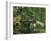 Die Bruecke in Maincy. Gegen 1879-Paul Cézanne-Framed Giclee Print